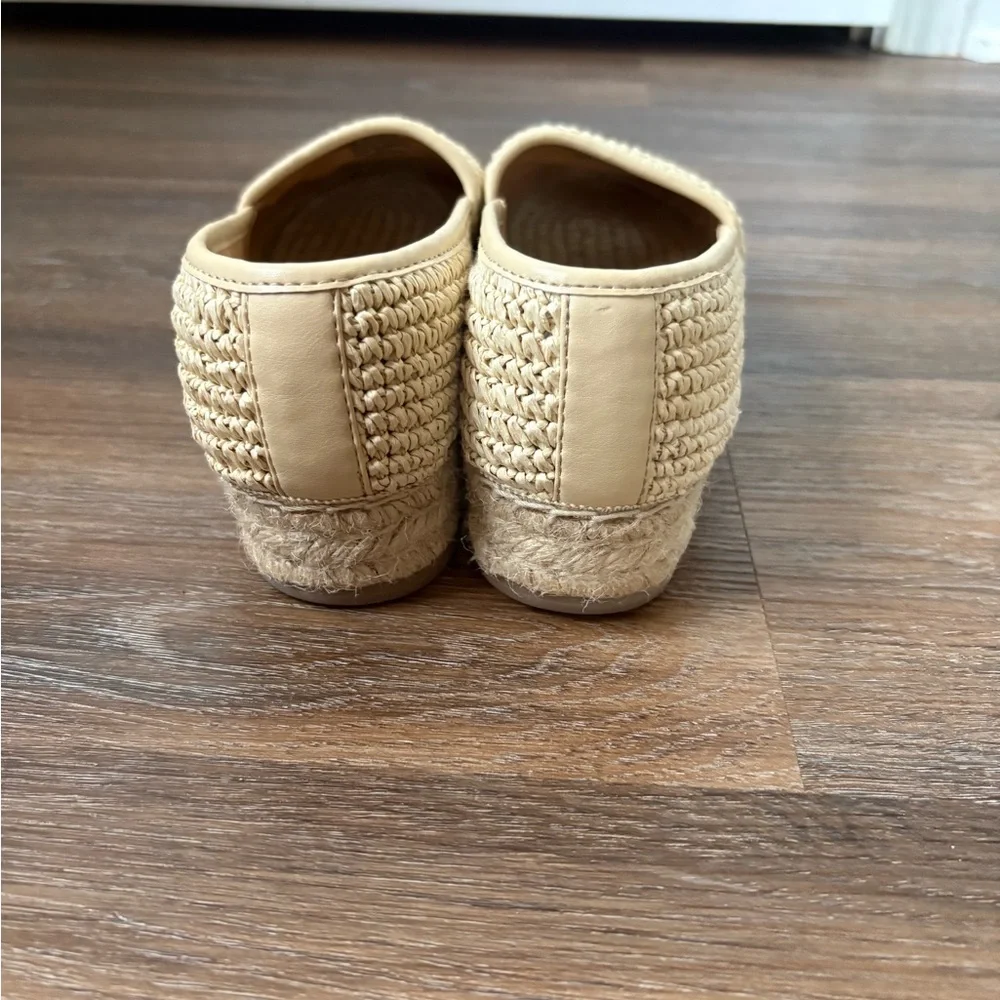 J. Crew Cream Woven Espadrille Flats